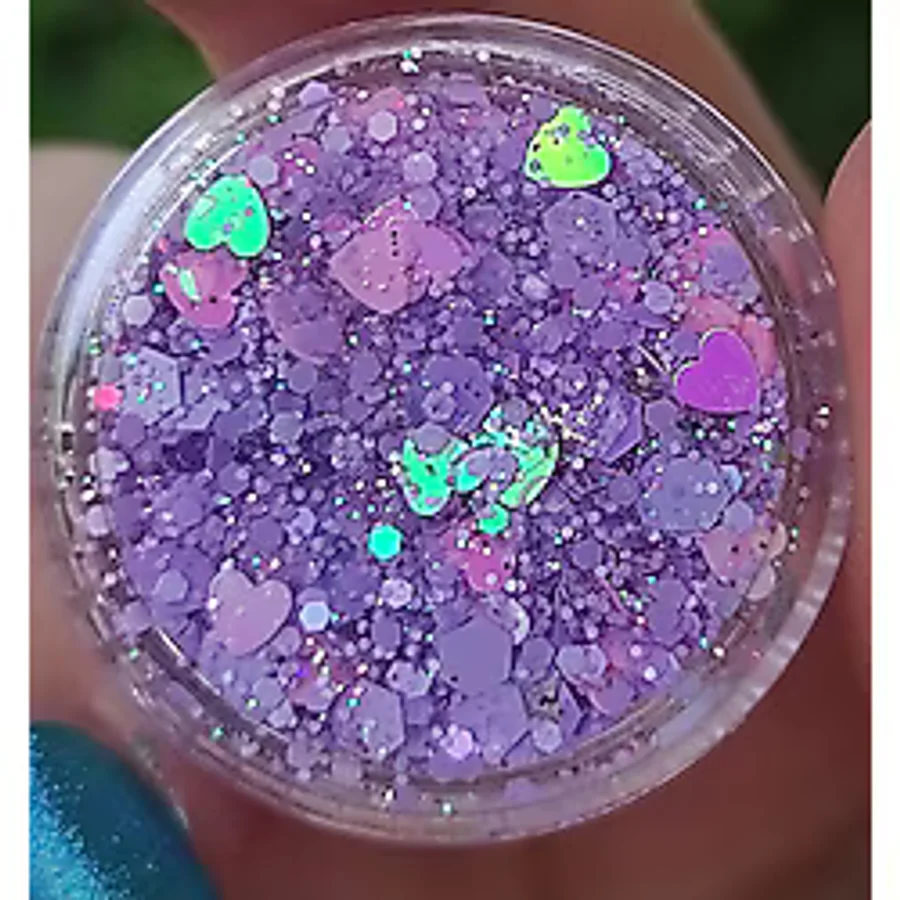 hbtasarim Glitter Jel Far Simli Kremsi Far