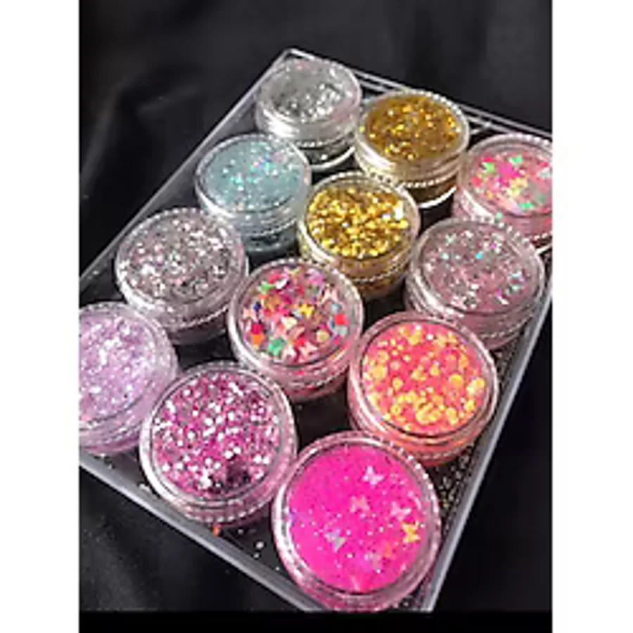 hbtasarim Sim Far Glitter Jel Far Set