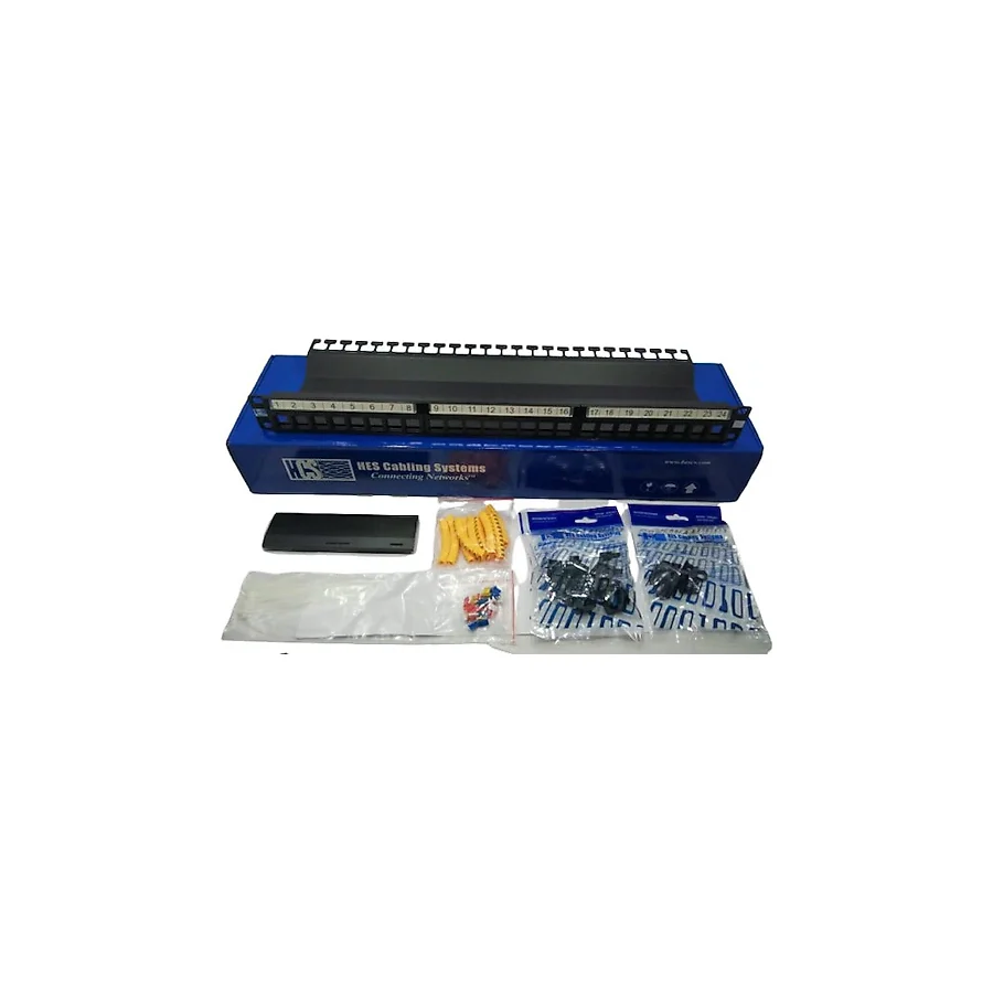 HCS P00-02450-1U 24 Port Patch Panel