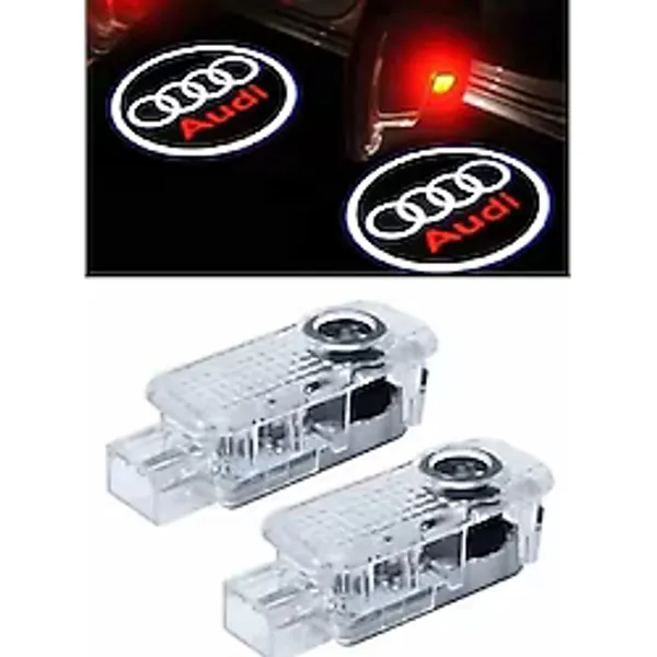 Hdm Audi A3 Kapı Altı Logo Hayalet 2008 Sonrası Led Işık Delmesiz Kullanım Kolaylığı