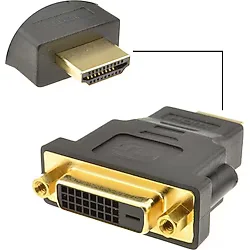 Hdmi Erkek To Dvi (24+1) Dişi Çevirici Dönüştürücü Dvi To Hdmi (533634224)