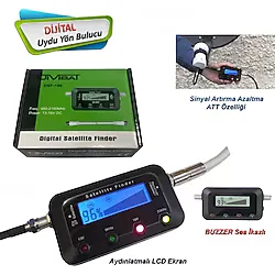 HDMİ SAT / DİVİSAT Dijital Finder Uydu Yön Bulucu