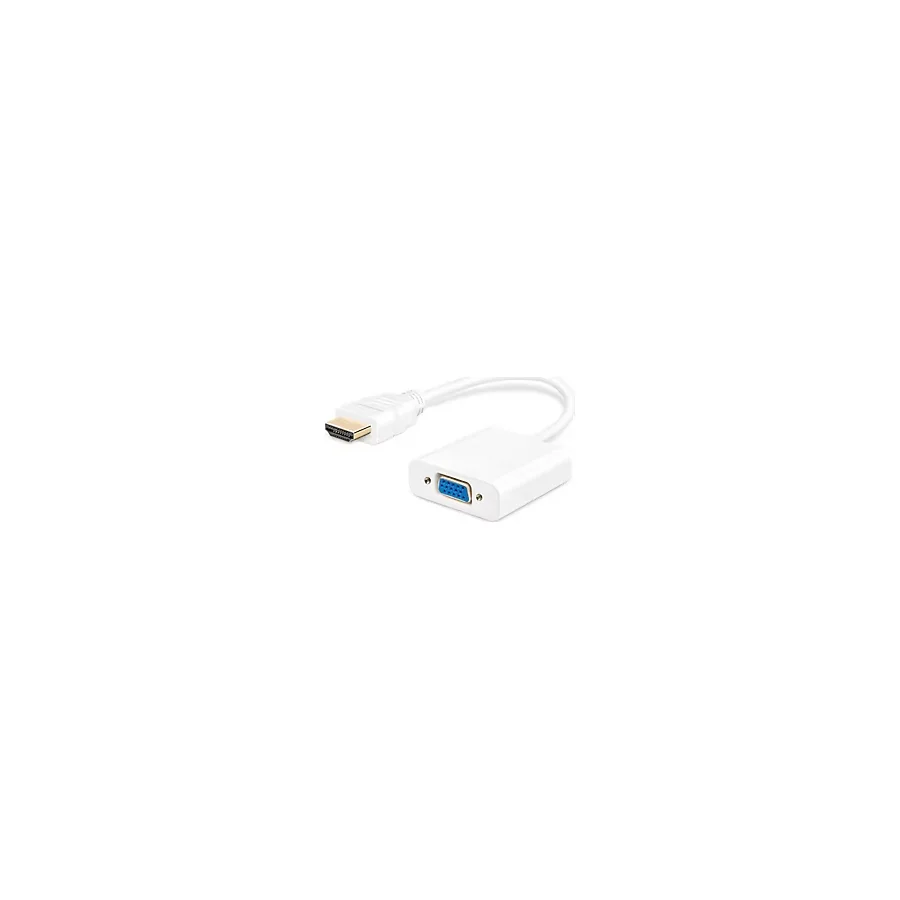 Hdmi to VGA Çevirici Kablo-Hdmı VGA Projeksiyon Notebok PC Uyumlu