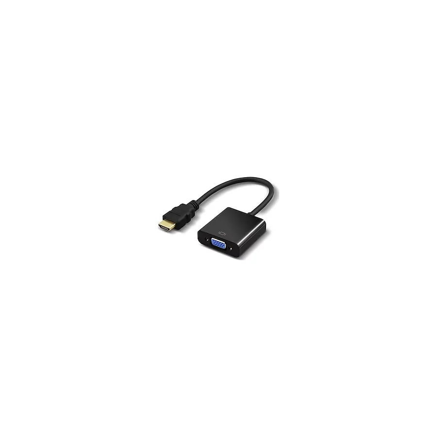 HDMI TO VGA KABLO ÇEVİRİCİ DÖNÜŞTÜRÜCÜ + SES