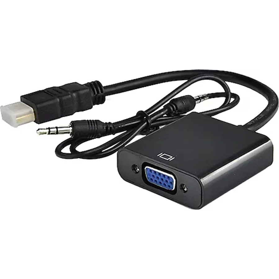 Hdmı To Vga Ses Destekli Hdmı Giriş Vga Çıkış Dönüştürücü