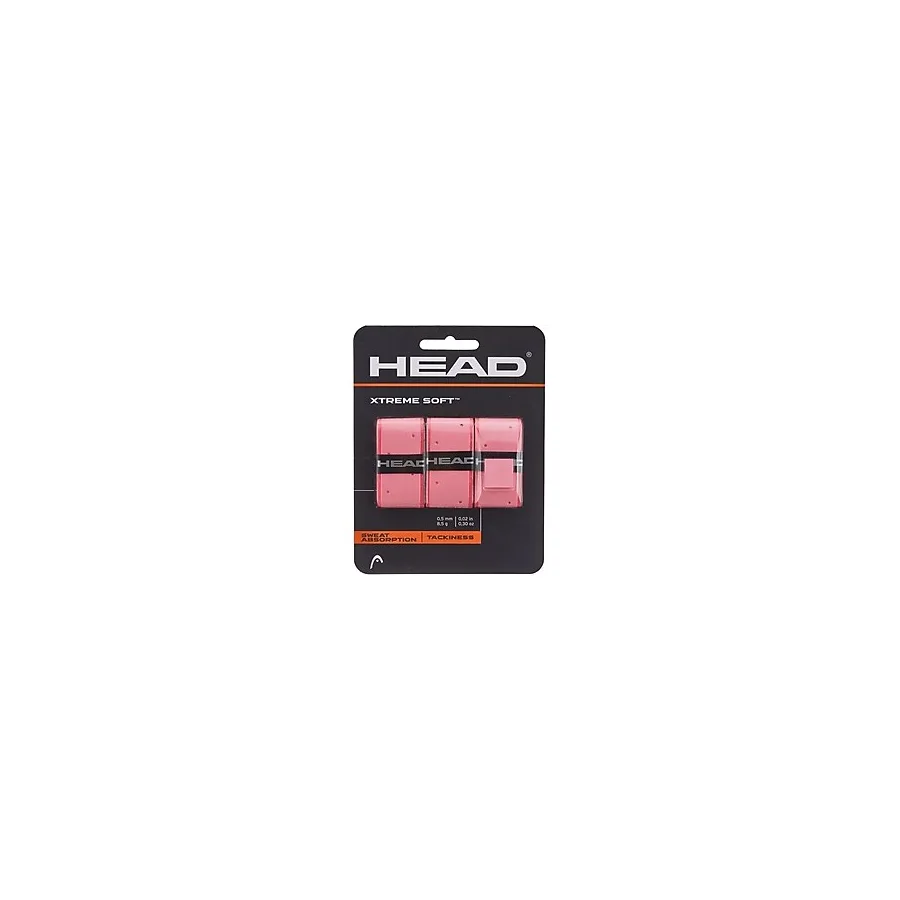 Head Xtreme Soft Pembe Overgrip 3lü