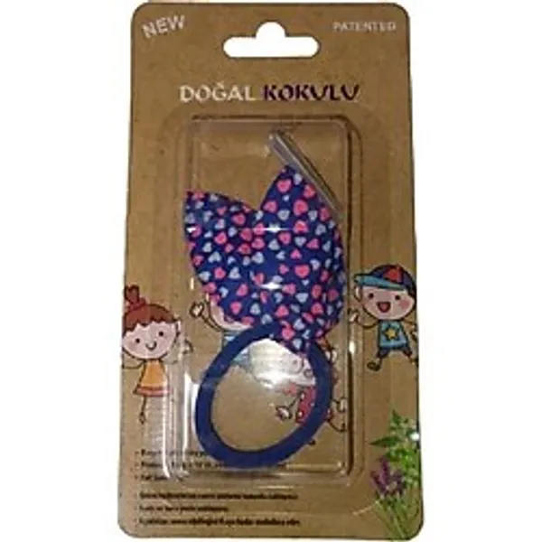 Headlice Stopper Bit Tokası Doğal Kokulu Lacivert Pembe Kalp
