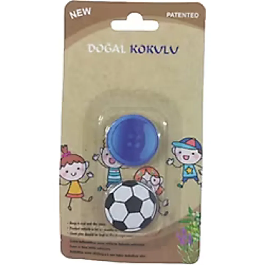 Headlice Stopper Doğal Kokulu Bit Rozeti 2 Li Bjk Ve Mavi