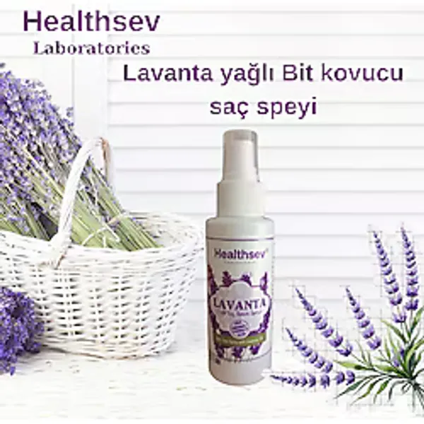 Healthsev Lavanta Yağlı Bit Kovucu Saç Bakım Spreyi 100 Ml