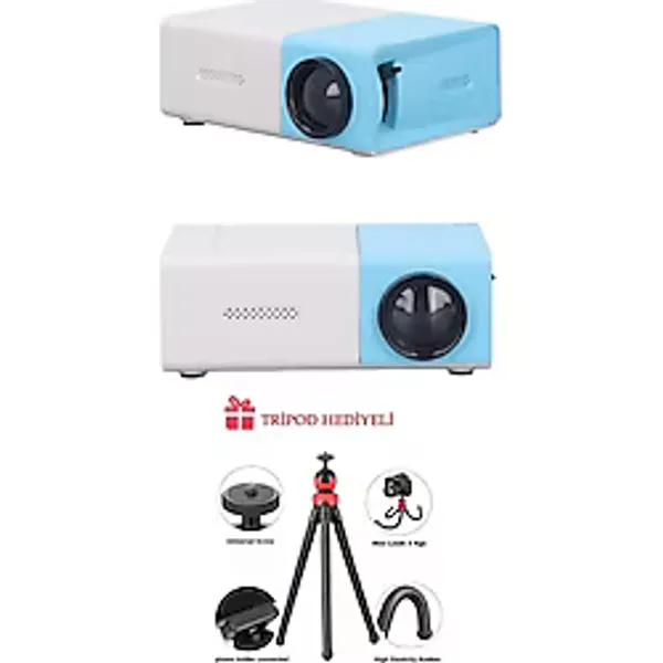 Heaven House Taşınılabilir Projeksiyon Projektör Cihazı Mini Projektör LED Projektör 4K Projektör Projeksiyon Cihazı Mini Projeksiyon LED Projektör LED Projeksiyon Taşınabilir Projeksiyon 4K Projeksiy