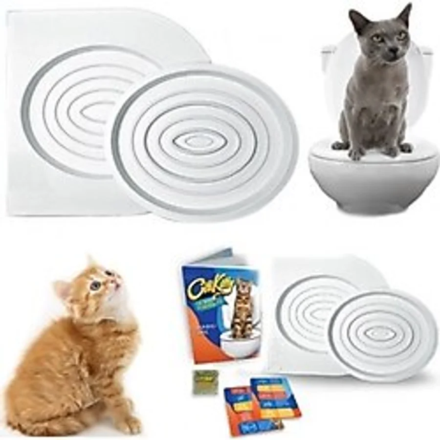 Hediye Bahçesi Citikitty Kedi Tuvalet Eğitim Seti - Renkli