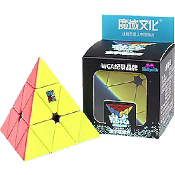 hediyecik Moyu Meilong Pyraminx Zeka Küpü Akıl Küpü Rübik Küp Yapışkansız