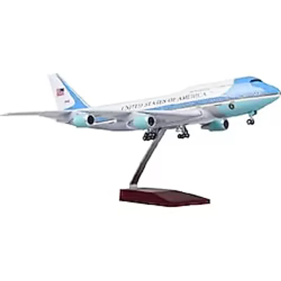 Hediyelik Maket Uçaklar - USA 1:160 Ölçek Model Uçak Dekoratif Koleksiyon ve Hediye 47 CM