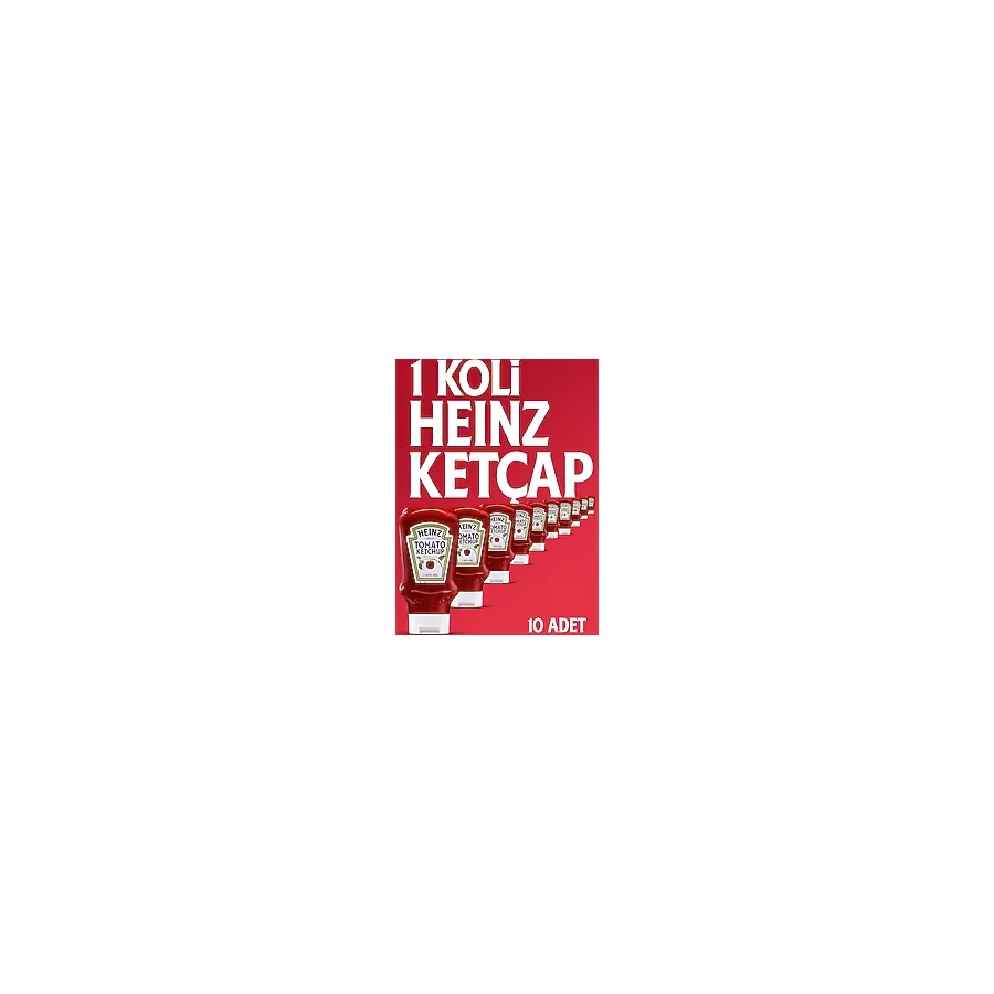 Heinz Ketçap 460 gr 10'lu