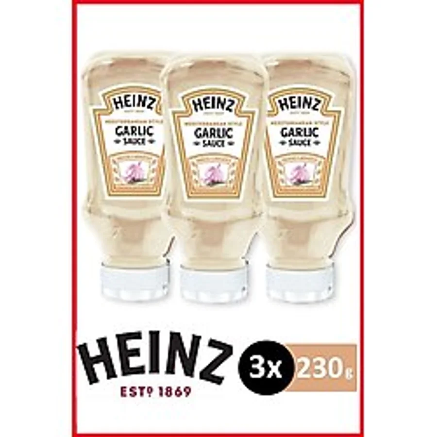 Heinz Sarımsak Sosu 230 Gr X 3 Adet