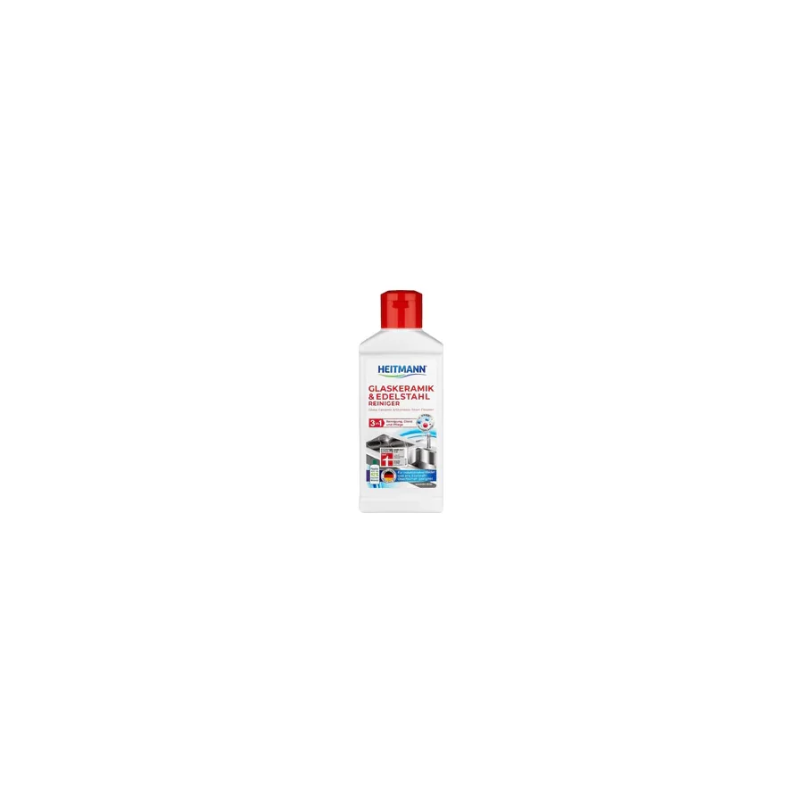 Heitmann 250 ml Cam Seramik Inox Temizleyici Krem