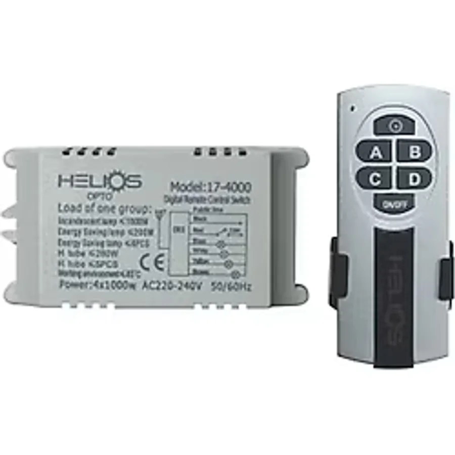 Helios 4 Kanallı Avize Kumandası Hs 3609