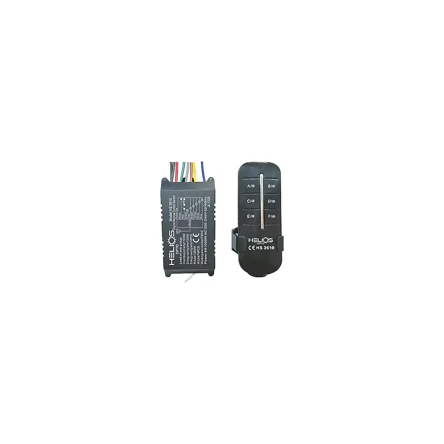 Helios Hs 3610 6 Kanallı Avize Kumandası, Aydınlatma Kontrolörü