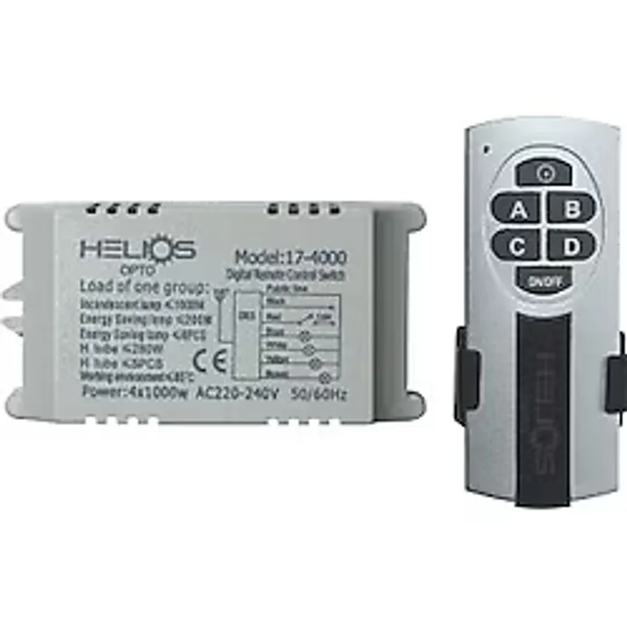 Helios Opto 4 Kanallı Avize Kumandası Hs 3609