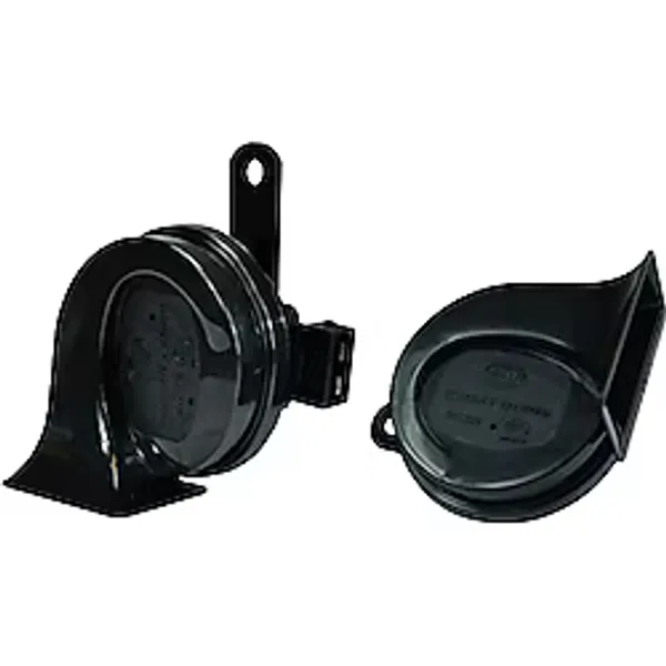 Hella Korna Te26 Set - 12V - 110Db(A) - 400Hz-500Hz - Yüksek Ses/Düşük Ses - Elektrikli - Ece Onaylı - Gövde Rengi: Siyah - Miktar: 2 Fanfare
