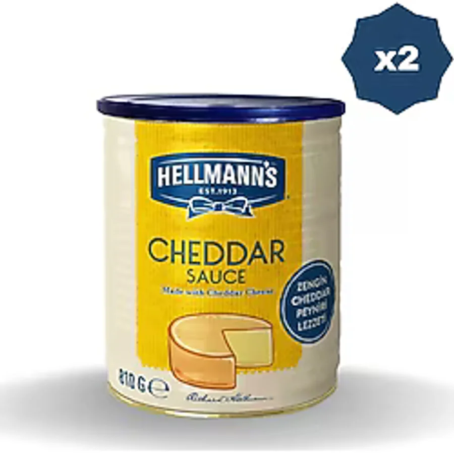 Hellmann's HELLMAN'S FS CHEDDAR SOS 810 GR X 2 ADET