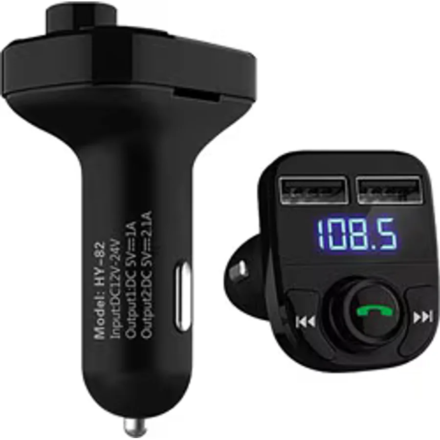Hello HL-19680 X8 Handsfree Çift USB - SD - Bluetooth 12-24 V FM Transmitter