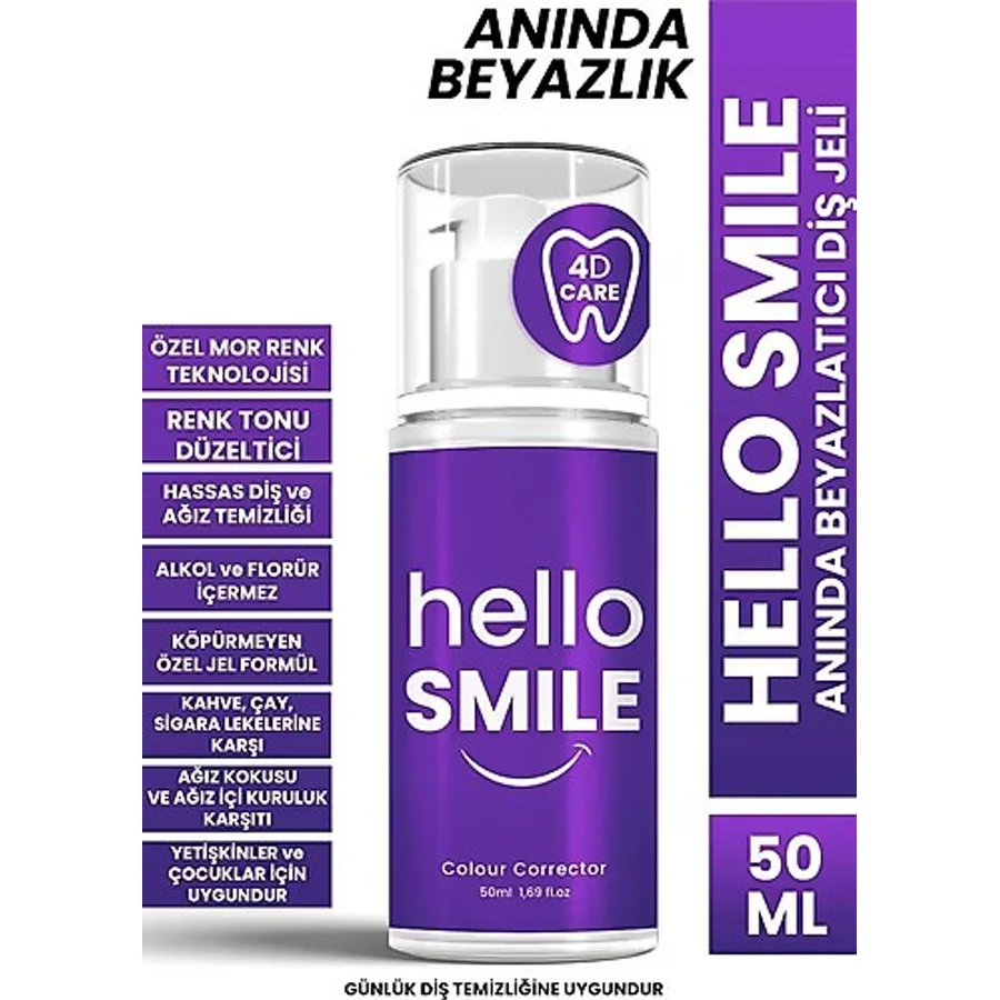 Hello Smile Procsin Diş Beyazlatıcı Jel