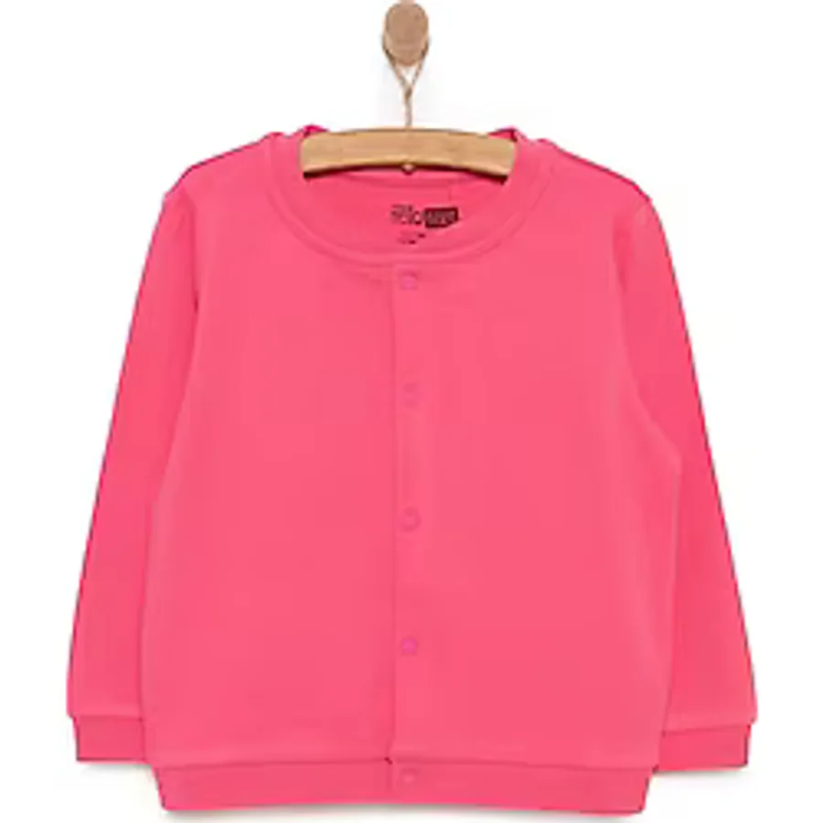 HelloBaby Basic Ribanalı Hırka Kız Bebek