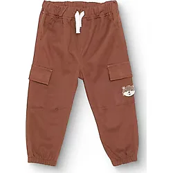 HelloBaby Erkek Bebek Woodland 2 Pantolon Gabardin Lastikli Paça