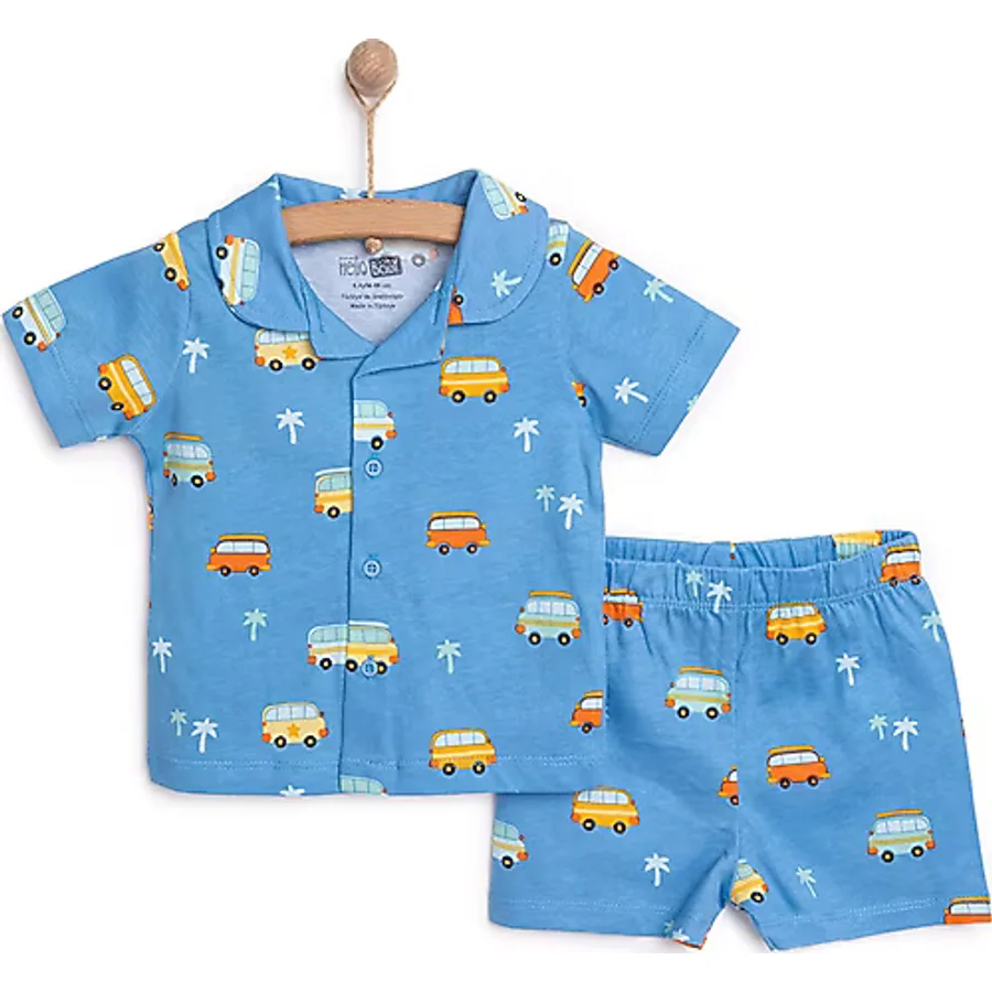 HelloBaby Kısa Kol Pijama Takımı 3 Yaş