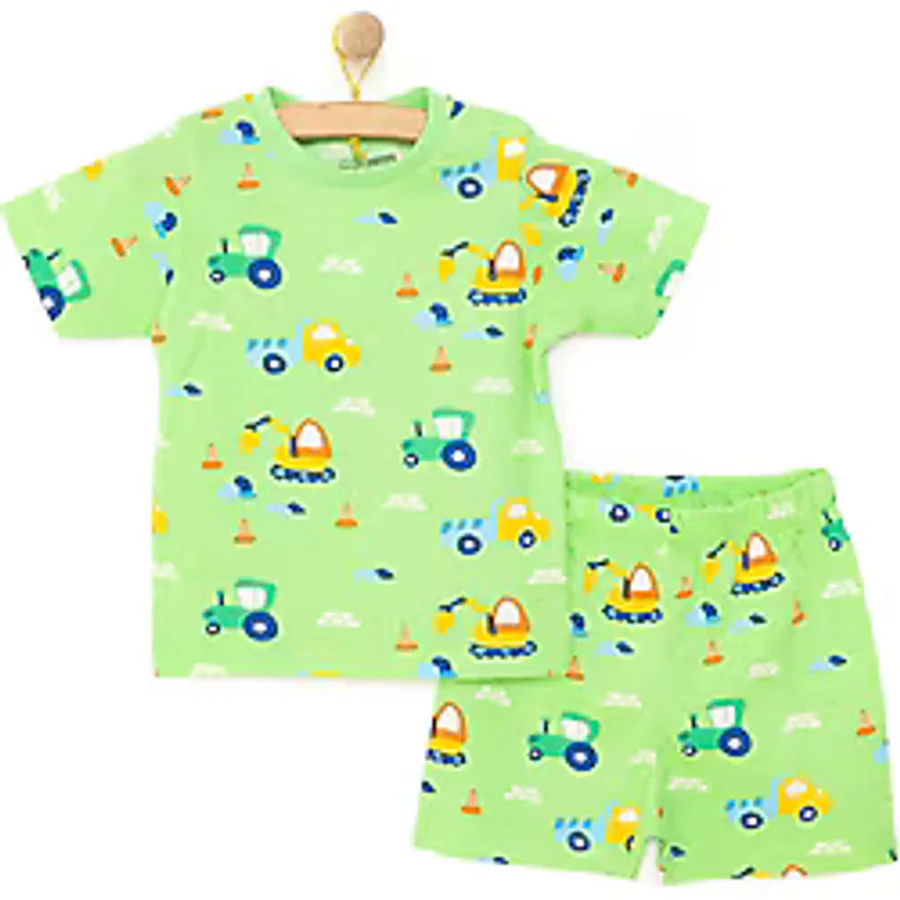 HelloBaby Kısa Kol Pijama Takımı