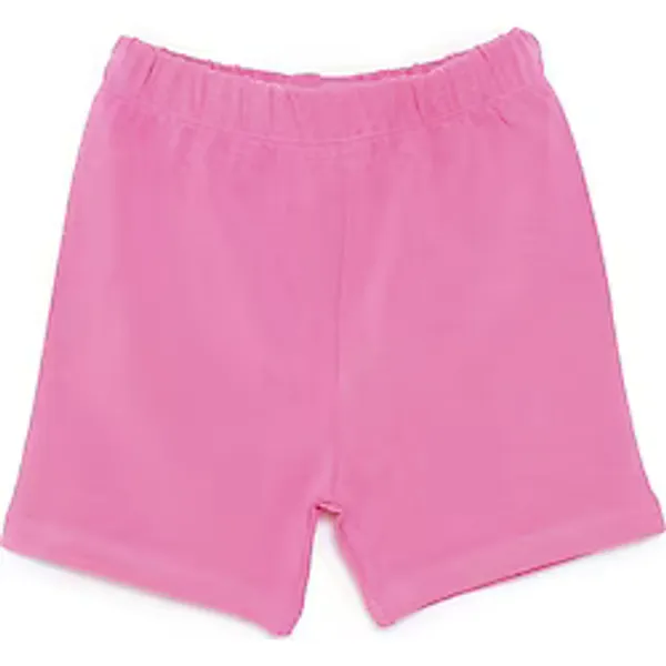 HelloBaby Kız Bebek Basic Şort Reçme Paça Koyu Pembe 3 Yaş