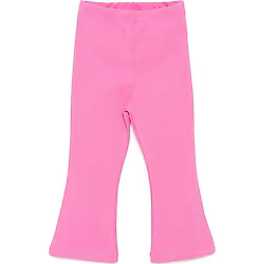 HelloBaby Kız Bebek Basic Tayt İspanyol Paça Koyu Pembe 1 Yaş
