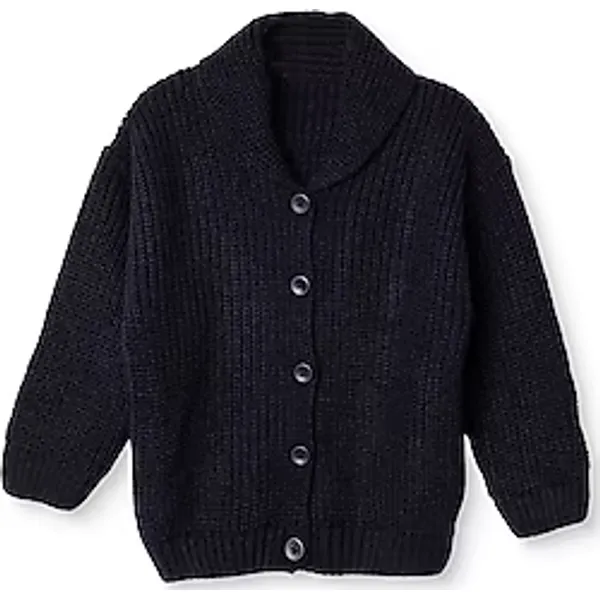 HelloBaby V Yaka Triko Erkek Bebek Hırka