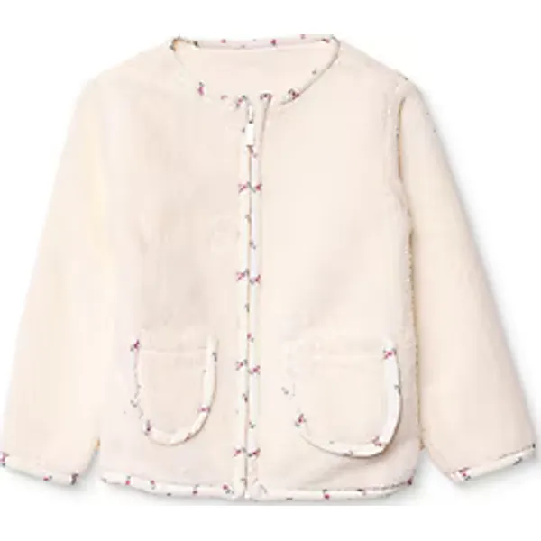 HelloBaby Welsoft Bisiklet Yaka Kız Bebek Hırka