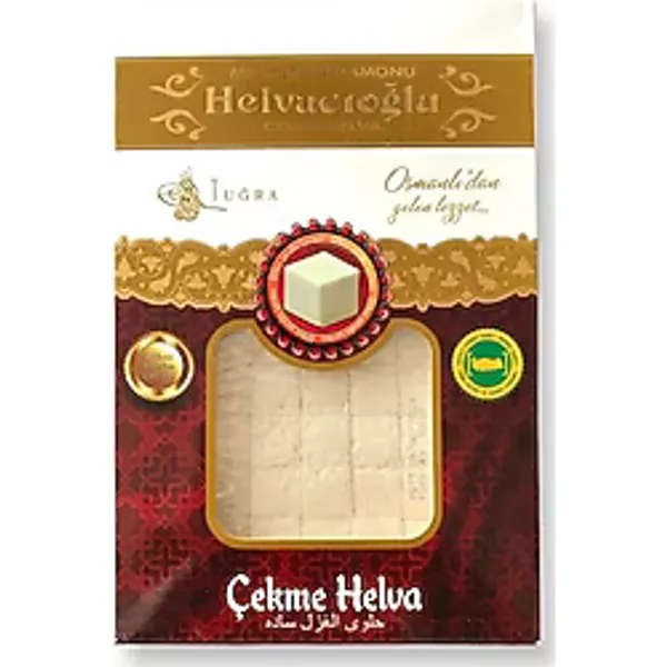 Helvacıoğlu 550GR Sade Çekme Helva Şekerleme Tatlı - 1 Adet