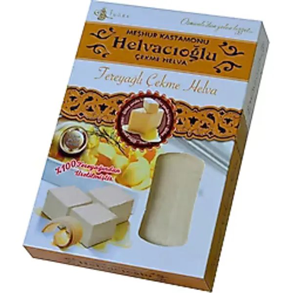 Helvacıoğlu ( Tümüyle %100 Tereyağlıdır.) Kastamonu Tereyağlı Çekme Helva 280gr Helva Şekerleme Tatlı