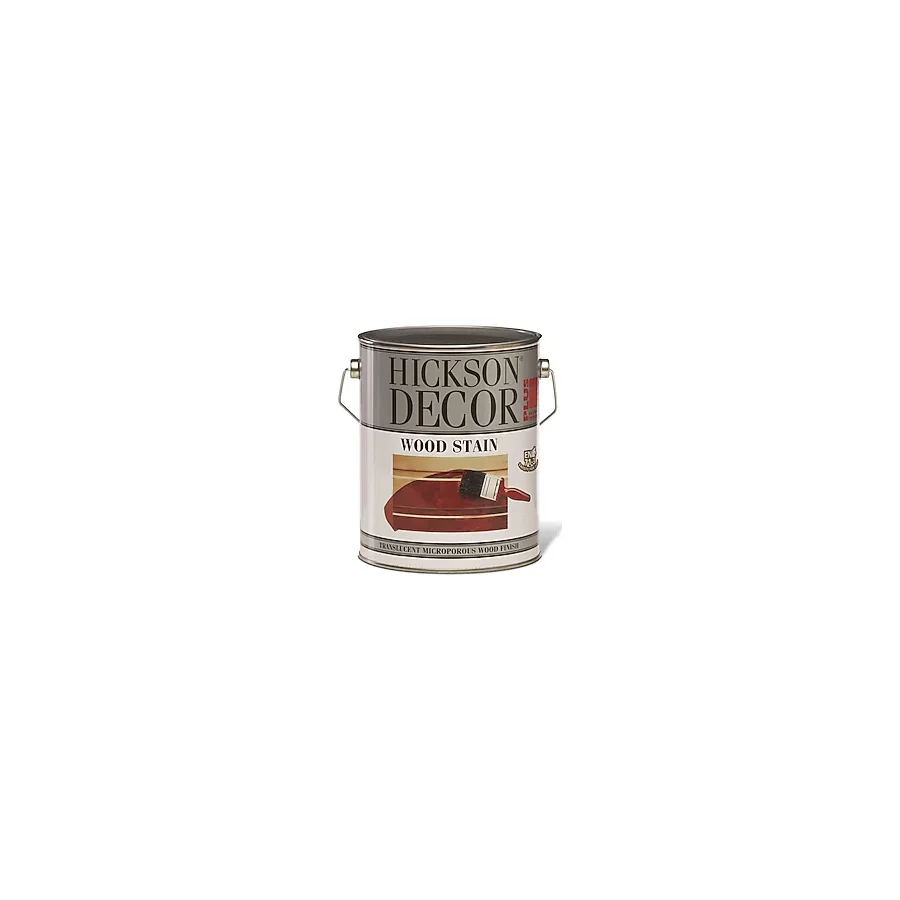HEMEL Hickson Dekor Arge Plus Wood Stain Sovent Bazlı Ahşap Boyası Ebon 15 lt
