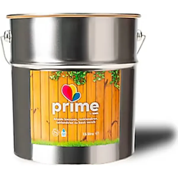 Hemel Prime 15 lt Su Bazlı Ahşap Vernik