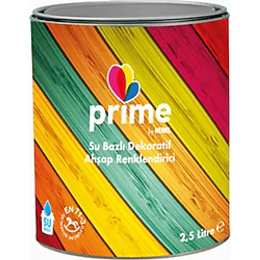 Hemel Prime Su Bazlı Ahşap Renklendirici ( 2,5 Lt ) sa-1121-teak