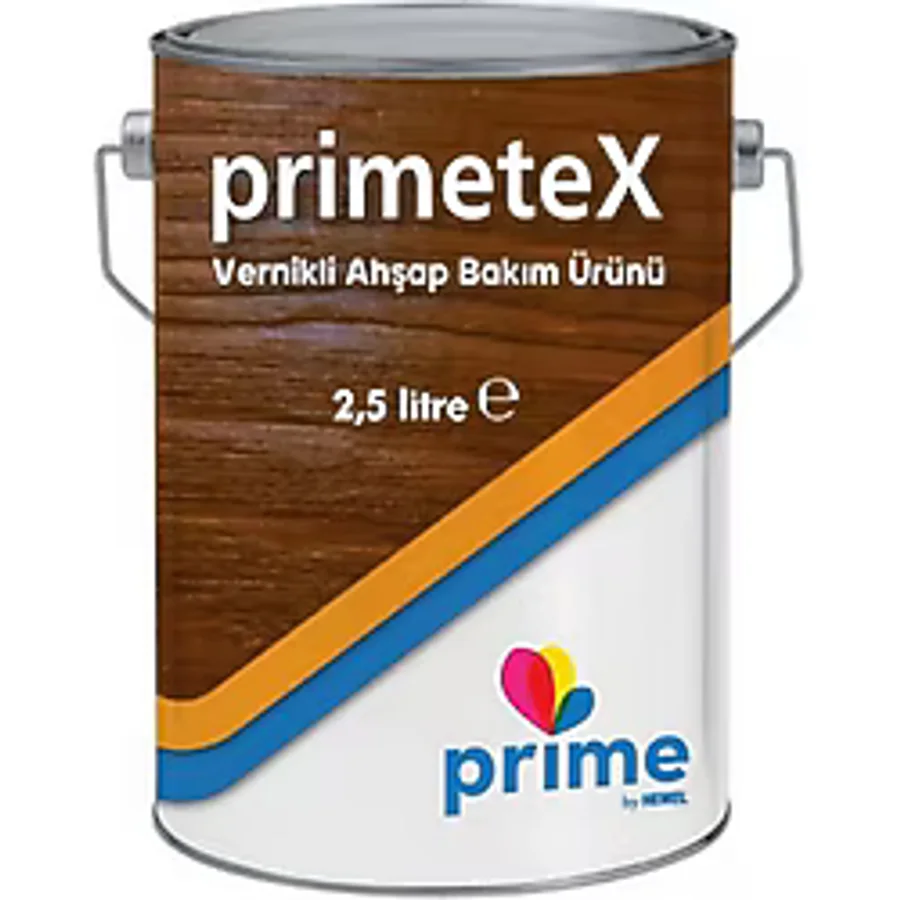 Hemel Primetex 2,5 Lt Vernikli Ahşap Bakım Ürünü - Ceviz