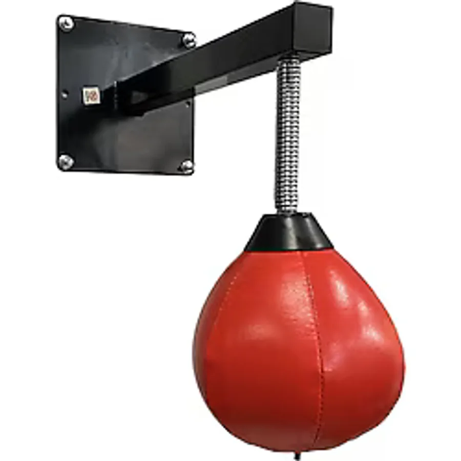 Hepitop Hız Refleks Topu Duvar Tipi Pencikbol Boks Topu Kırmızı