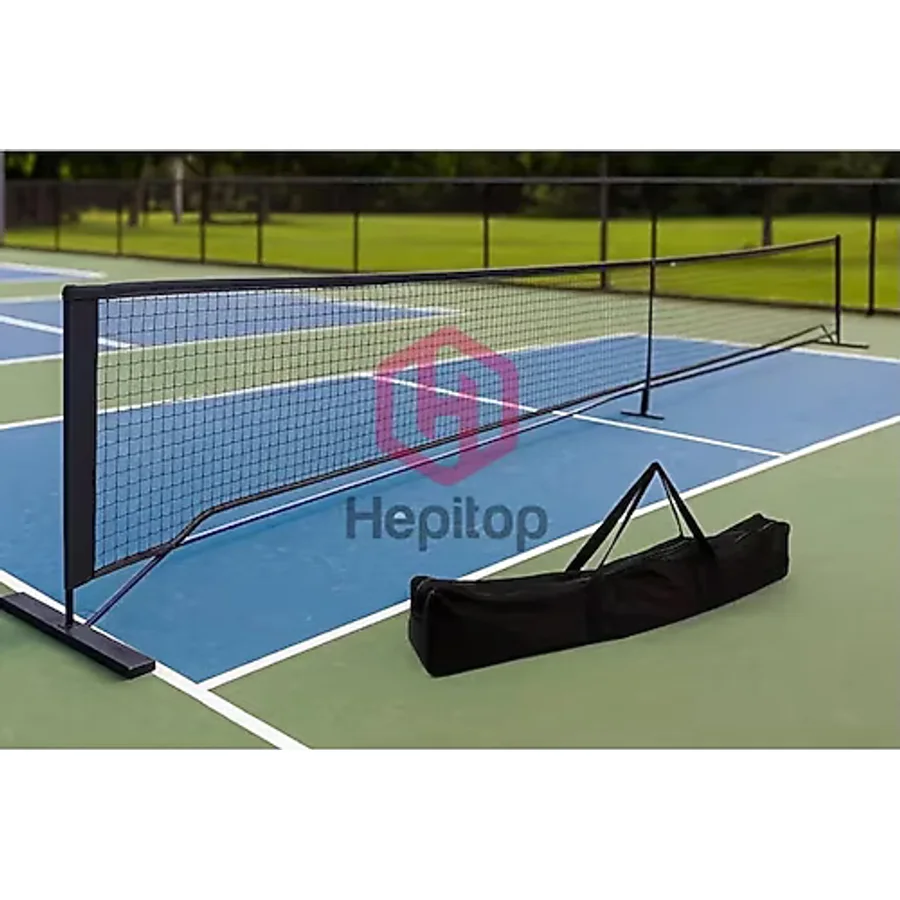 HEPİTOP Taşınabilir Pickleball - Tenis - Badminton Filesi 6 Metre - Portatif Taşıma Çantalı