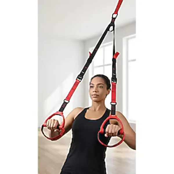 Hepitop Trx Pro Spor Aleti Suspension Trainer-Asılma Egzersiz Seti Fitness Antrenman Güç Halatı