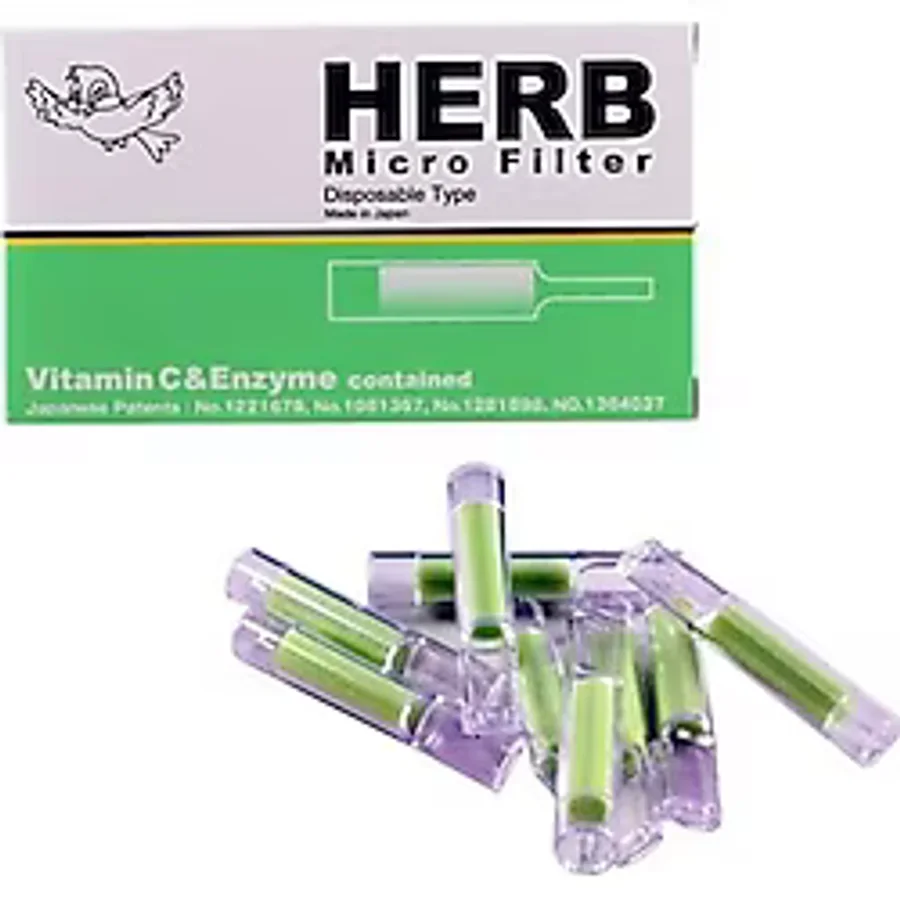Herb Micro Filter Filtreli Ağızlık 10'lu