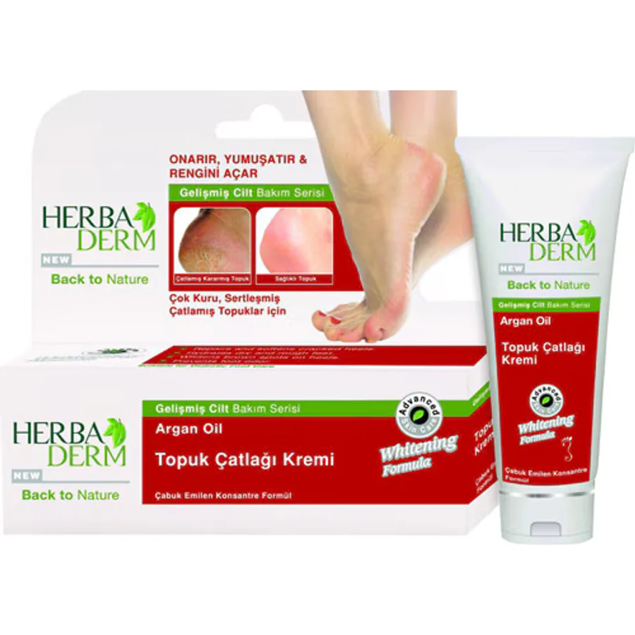 Herbaderm Argan 60 ml Topuk Çatlağı Kremi