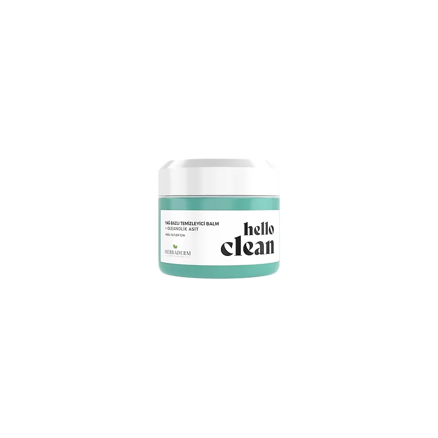 Herbaderm Hello Clean Oleanolik Asit 100 ml Yağ Bazlı Temizleyici Balm