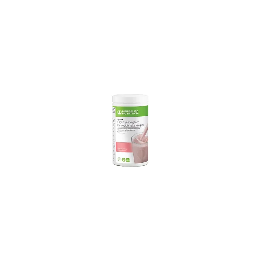 Herbalife Formül 1 Ahududu ve Beyaz Çikolata Aromalı Besleyici Shake Karışımı 550 gr