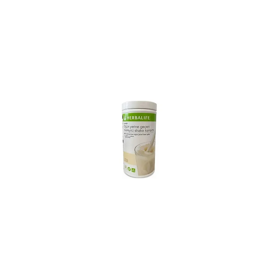 Herbalife Formül 1 Vanilya Aromalı Öğün Yerine Geçen Besleyici Shake 25 Vitamin ve Mineral İçerir İtalya Menşeli