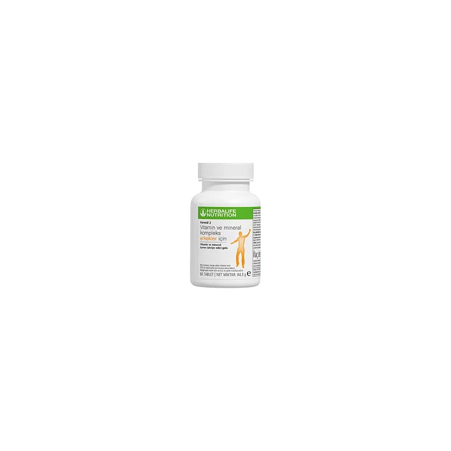 Herbalife Formül 2 Erkek Vitamin Mineral 60 Tablet